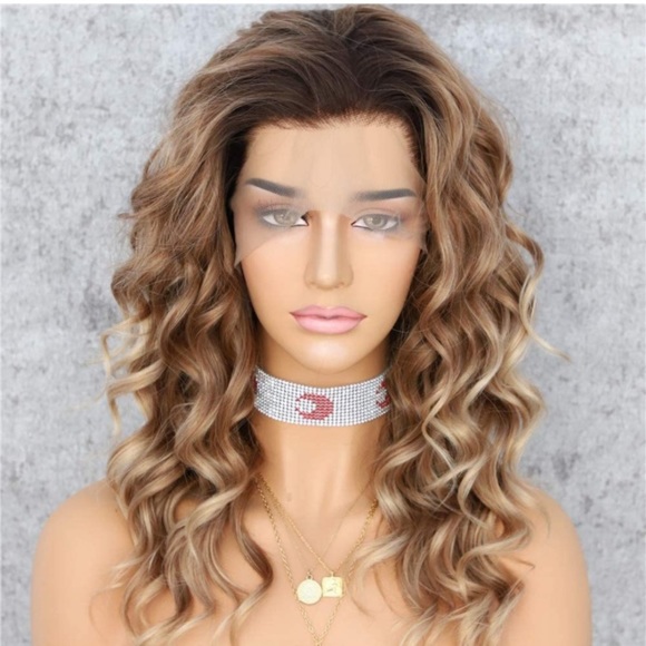 Short Bob Curly Lace Front Wig
